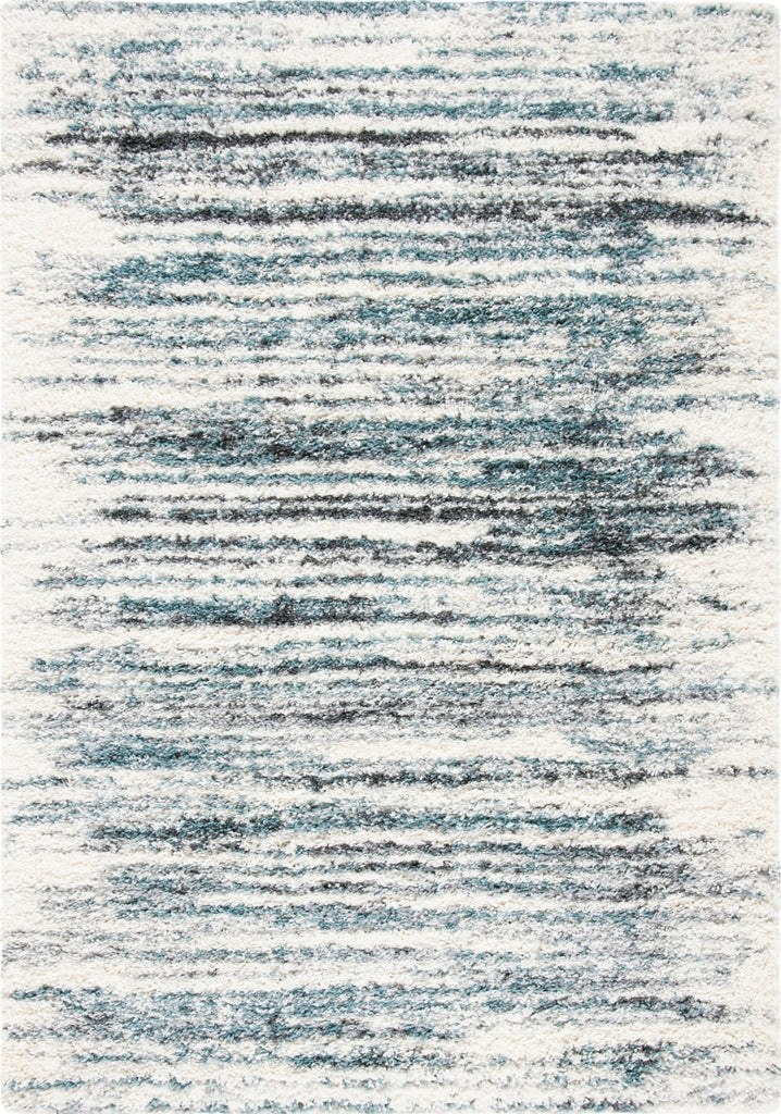 Safavieh Fontana Shag FNT850 Ivory / Teal Area Rug