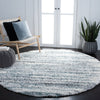 Safavieh Fontana Shag FNT850 Ivory / Teal Area Rug