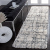 Safavieh Fontana Shag FNT851 Ivory / Grey Area Rug Room Scene Feature