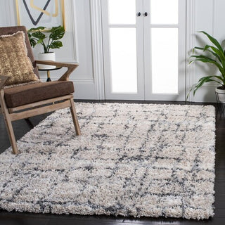 Safavieh Fontana Shag FNT851 Ivory / Grey Area Rug