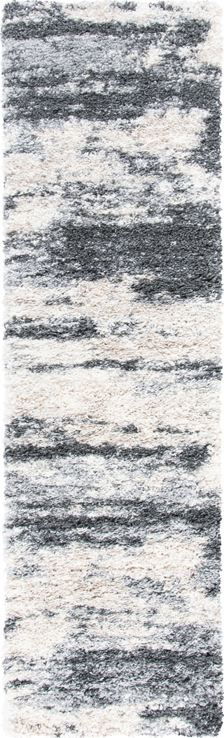 Safavieh Fontana Shag FNT853 Grey / Ivory Area Rug