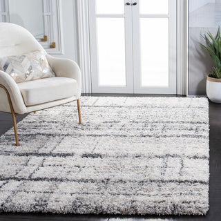 Safavieh Fontana Shag FNT855 Ivory / Grey Area Rug