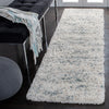 Safavieh Fontana Shag FNT873 Ivory / Teal Area Rug Room Scene Feature