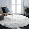 Safavieh Fontana Shag FNT873 Ivory / Teal Area Rug