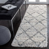 Safavieh Fontana Shag FNT886 Grey / Ivory Area Rug Room Scene Feature