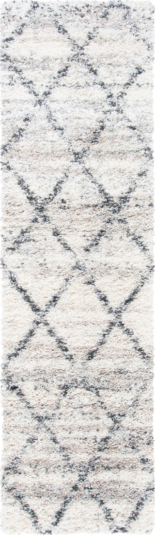 Safavieh Fontana Shag FNT886 Grey / Ivory Area Rug