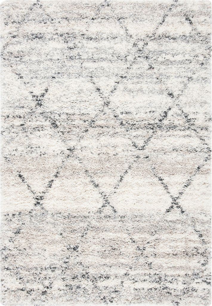 Safavieh Fontana Shag FNT886 Grey / Ivory Area Rug