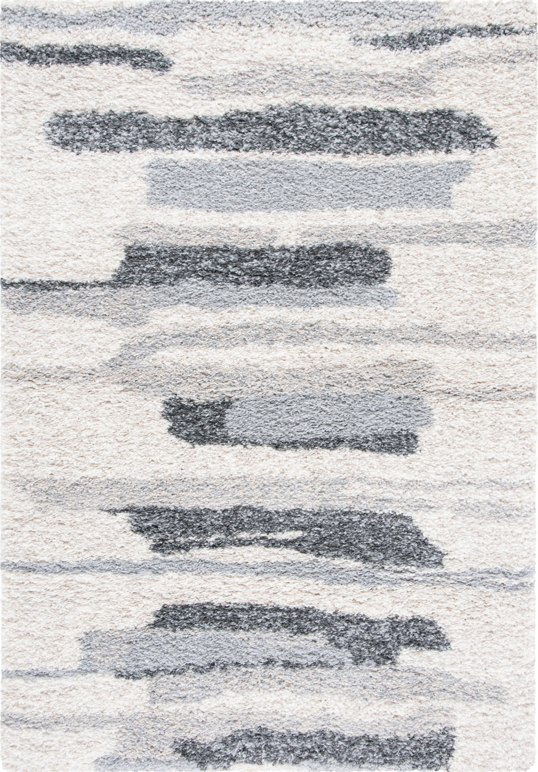 Gray Pattern Throw Rugs Safavieh Fontana Shag FNT868 Grey / Ivory Area Rug – Incredible Rugs ...