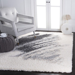 Safavieh Fontana Shag FNT896 Grey / Ivory Area Rug