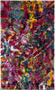 Safavieh Fiesta Shag FSG364B Fuchsia/Multi Area Rug