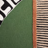 Safavieh Fifth Avenue FTV107Y Green / Black Area Rug Detail