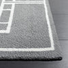 Safavieh Fifth Avenue FTV201F Grey / Ivory Area Rug Detail