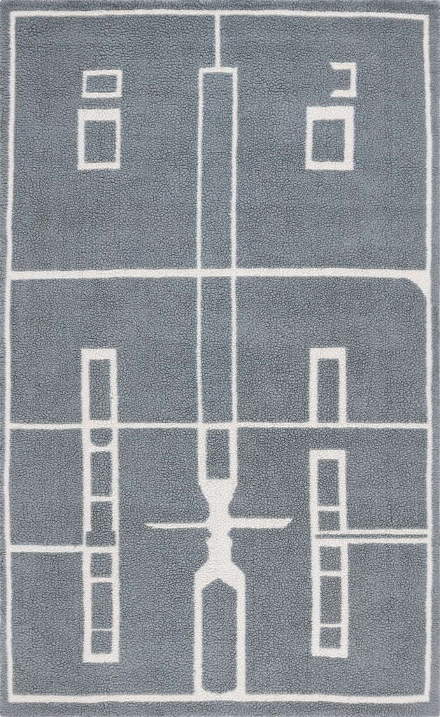 Safavieh Fifth Avenue FTV201F Grey / Ivory Area Rug main image