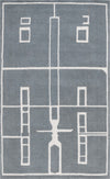 Safavieh Fifth Avenue FTV201F Grey / Ivory Area Rug main image