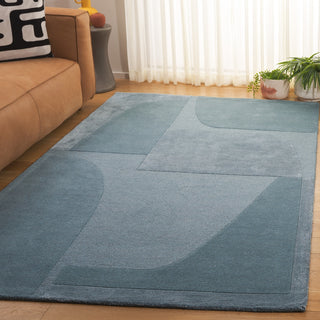 Safavieh Fifth Avenue FTV252M Blue Area Rug Room Scene Feature