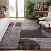 Safavieh Fifth Avenue FTV402A Ivory / Grey Area Rug Room Scene Feature