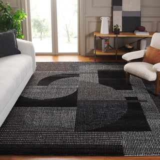 Safavieh Fifth Avenue FTV403Z Black / Grey Area Rug Room Scene Feature