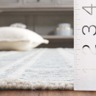 Safavieh Fifth Avenue FTV651J Teal / Ivory Area Rug Detail