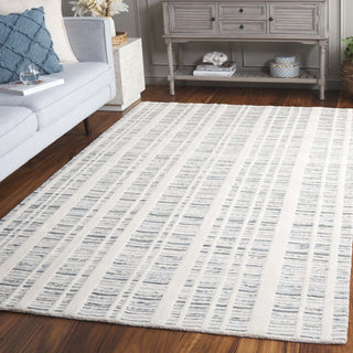 Safavieh Fifth Avenue FTV651J Teal / Ivory Area Rug Room Scene
