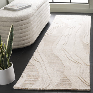 Safavieh Fifth Avenue FTV802A Natural / Ivory Area Rug Room Scene Feature