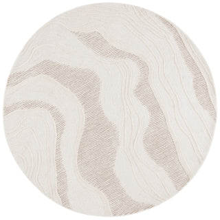 Safavieh Fifth Avenue FTV802A Natural / Ivory Area Rug Round