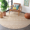 Safavieh Global GLB212 Beige / Ivory Area Rug Room Scene Feature