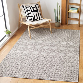 Safavieh Global GLB872 Light Grey / Dark Area Rug Room Scene Feature