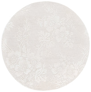 Safavieh Glamour GLM151A Ivory Area Rug Round