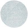 Safavieh Glamour GLM401K Ivory / Turquoise Area Rug Round