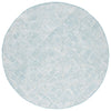 Safavieh Glamour GLM401K Ivory / Turquoise Area Rug Round