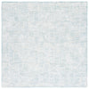 Safavieh Glamour GLM401K Ivory / Turquoise Area Rug Square