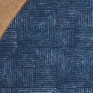 Safavieh Glamour GLM401N Navy Area Rug Detail