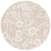 Safavieh Glamour GLM540B Beige / Ivory Area Rug Round