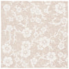 Safavieh Glamour GLM540B Beige / Ivory Area Rug Square