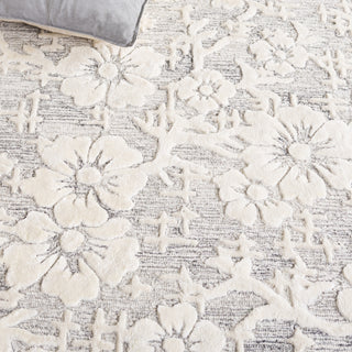 Safavieh Glamour GLM540F Grey / Ivory Area Rug Detail