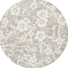 Safavieh Glamour GLM540F Grey / Ivory Area Rug Round