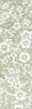 Safavieh Glamour GLM540Y Green / Ivory Area Rug Runner