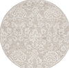 Safavieh Glamour GLM551B Beige / Ivory Area Rug Round