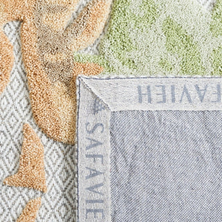 Safavieh Glamour GLM602P Pink / Grey Area Rug Backing