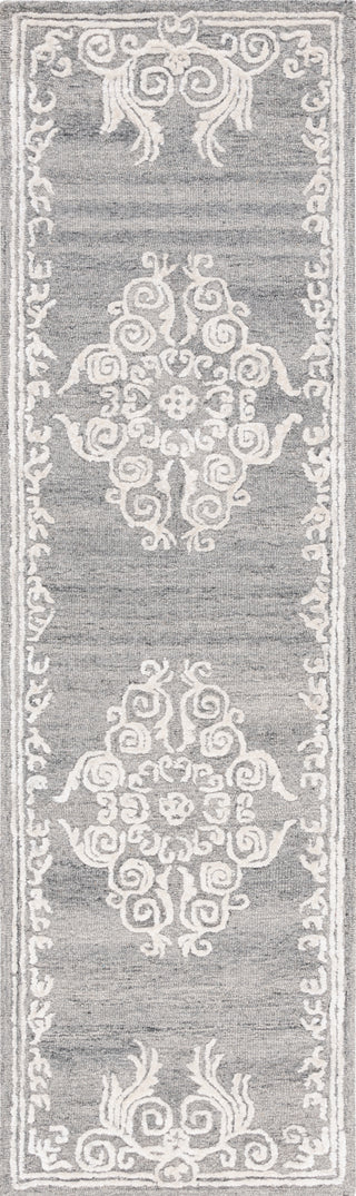 Safavieh Glamour GLM604F Grey / Ivory Area Rug Runner