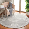 Safavieh Glamour GLM604F Grey / Ivory Area Rug Room Scene