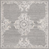 Safavieh Glamour GLM604F Grey / Ivory Area Rug Square