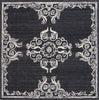 Safavieh Glamour GLM604Z Black / Ivory Area Rug main image