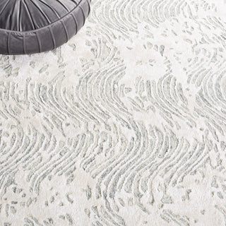 Safavieh Glamour GLM605F Grey / Ivory Area Rug Detail