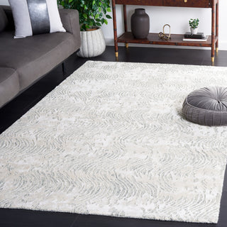 Safavieh Glamour GLM605F Grey / Ivory Area Rug Room Scene