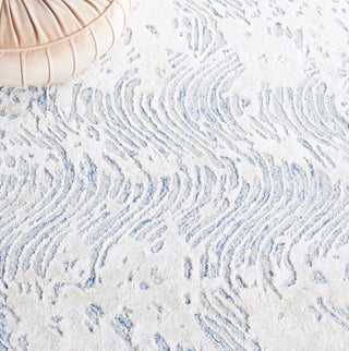 Safavieh Glamour GLM605M Blue / Ivory Area Rug Detail