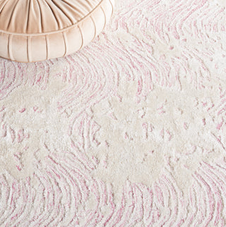 Safavieh Glamour GLM605U Pink / Ivory Area Rug Detail