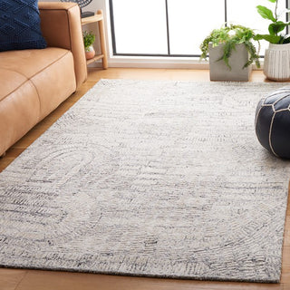 Safavieh Glamour GLM606F Grey / Ivory Area Rug Room Scene