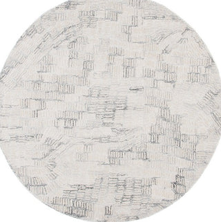 Safavieh Glamour GLM606F Grey / Ivory Area Rug Round