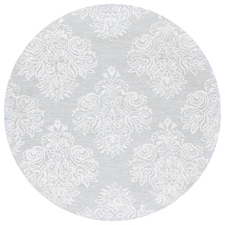 Safavieh Glamour GLM619L Light Blue / Ivory Area Rug Round